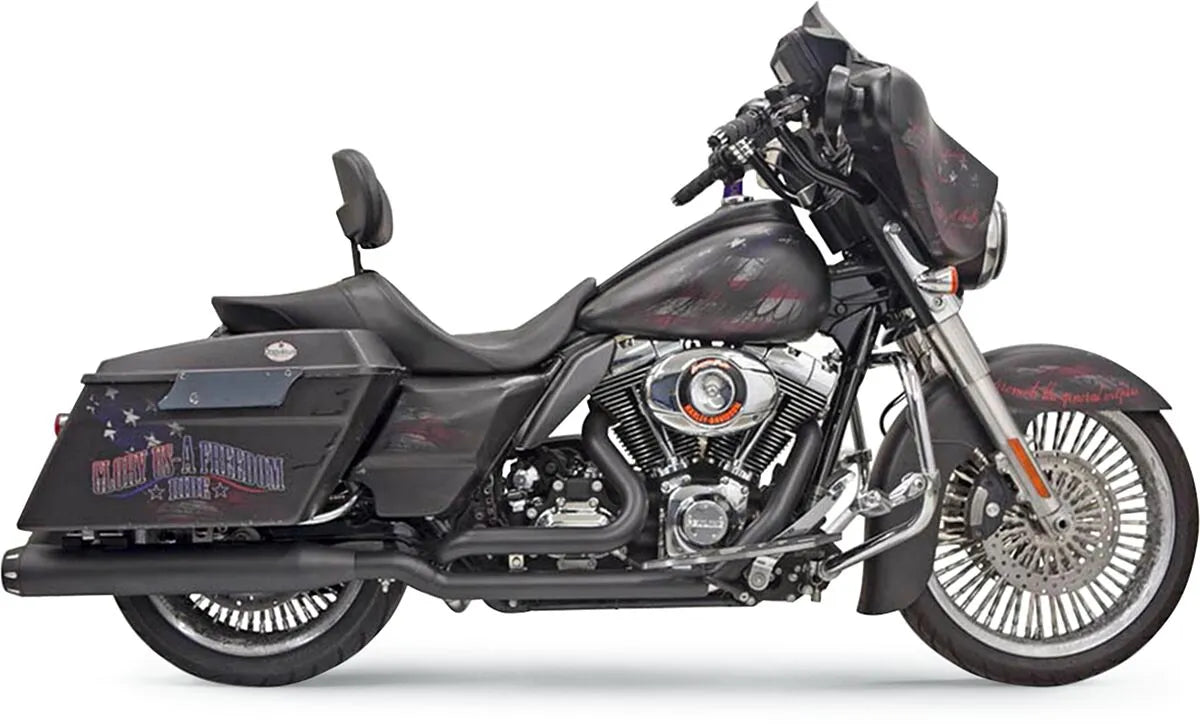 Bassani Xhaust True-dual Down Under Udstødning til '95-'16 Harley