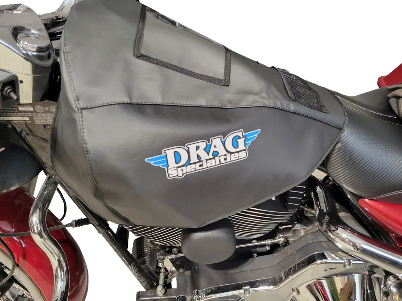 Drag Specialties Fuel Tank Service Cover For Dyna/softail/touring/trike