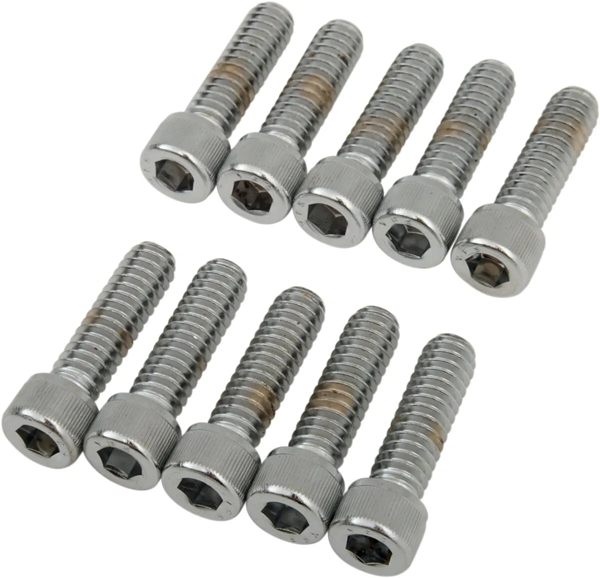 Drag Specialties Socket-head Bolts - Chrome, 7/8"