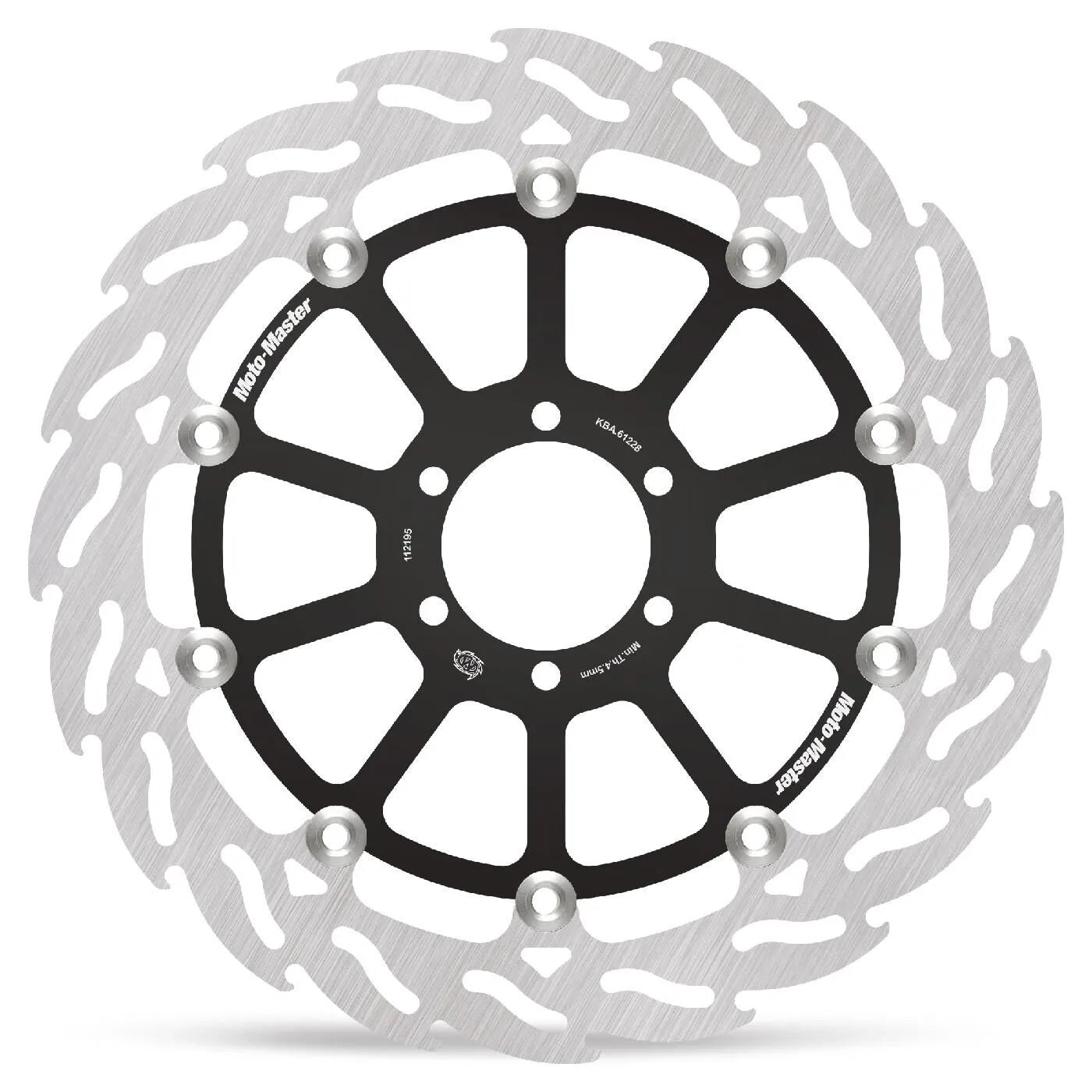 Moto-master Flame Series Flydende Bremse Rotor 320mm - Foran