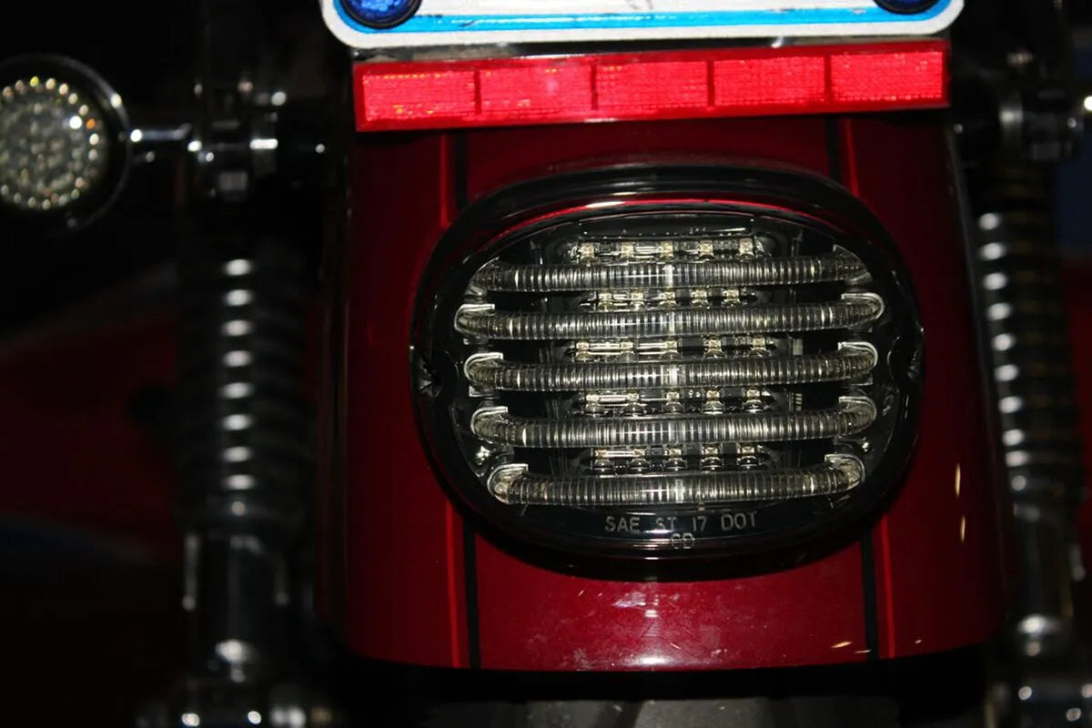 Custom Dynamics LED Tail Light - Smoke Lens - E-Marked - PB-TL-LP-S