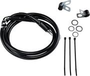 Drag Specialties Forlænget Sort Vinyl Bremse Slange Kit