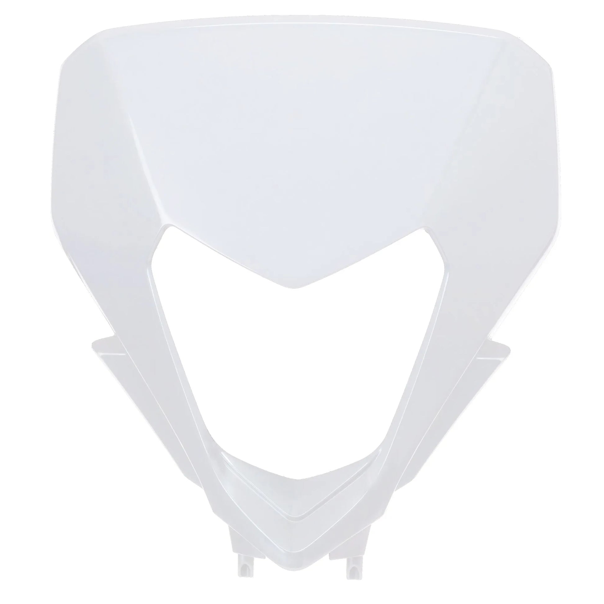 Polisport Front Headlight Mask, White