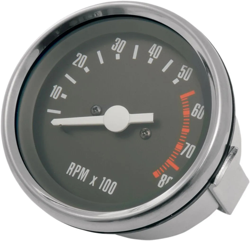Drag Specialties Tachometer - 8000 Rpm, Oem Style