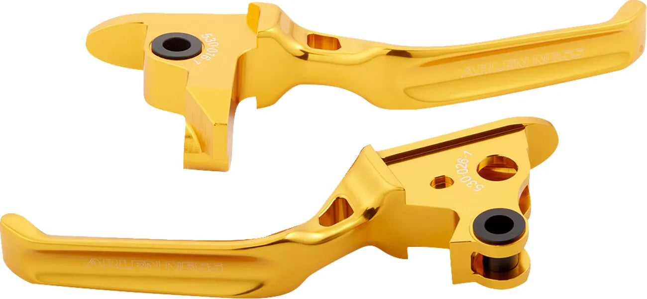Arlen Ness Method Lever Set - Gold