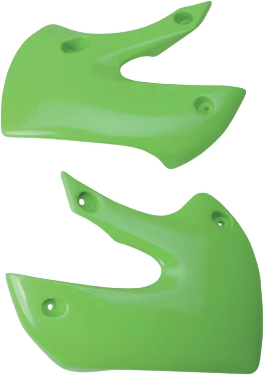 Ufo Replacement Radiator Shrouds For Kawasaki Kx Models
