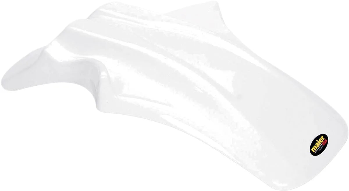 Maier Front Fender Plastic White for Honda ATC 350 X 1985-1986