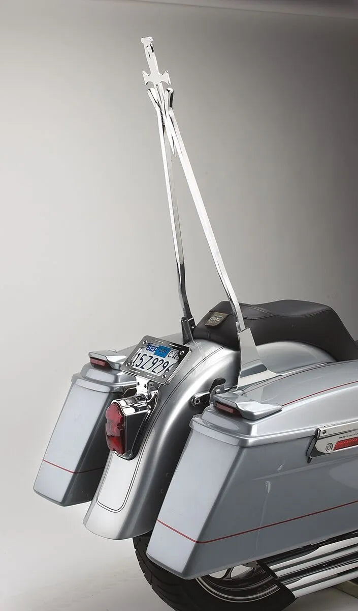 Cycle Visions Daggertude Sissy Bar - 30" Chrome