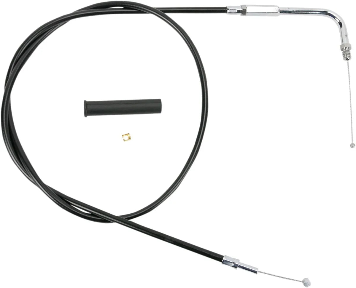 DRAG SPECIALTIES Black Vinyl Throttle Cable