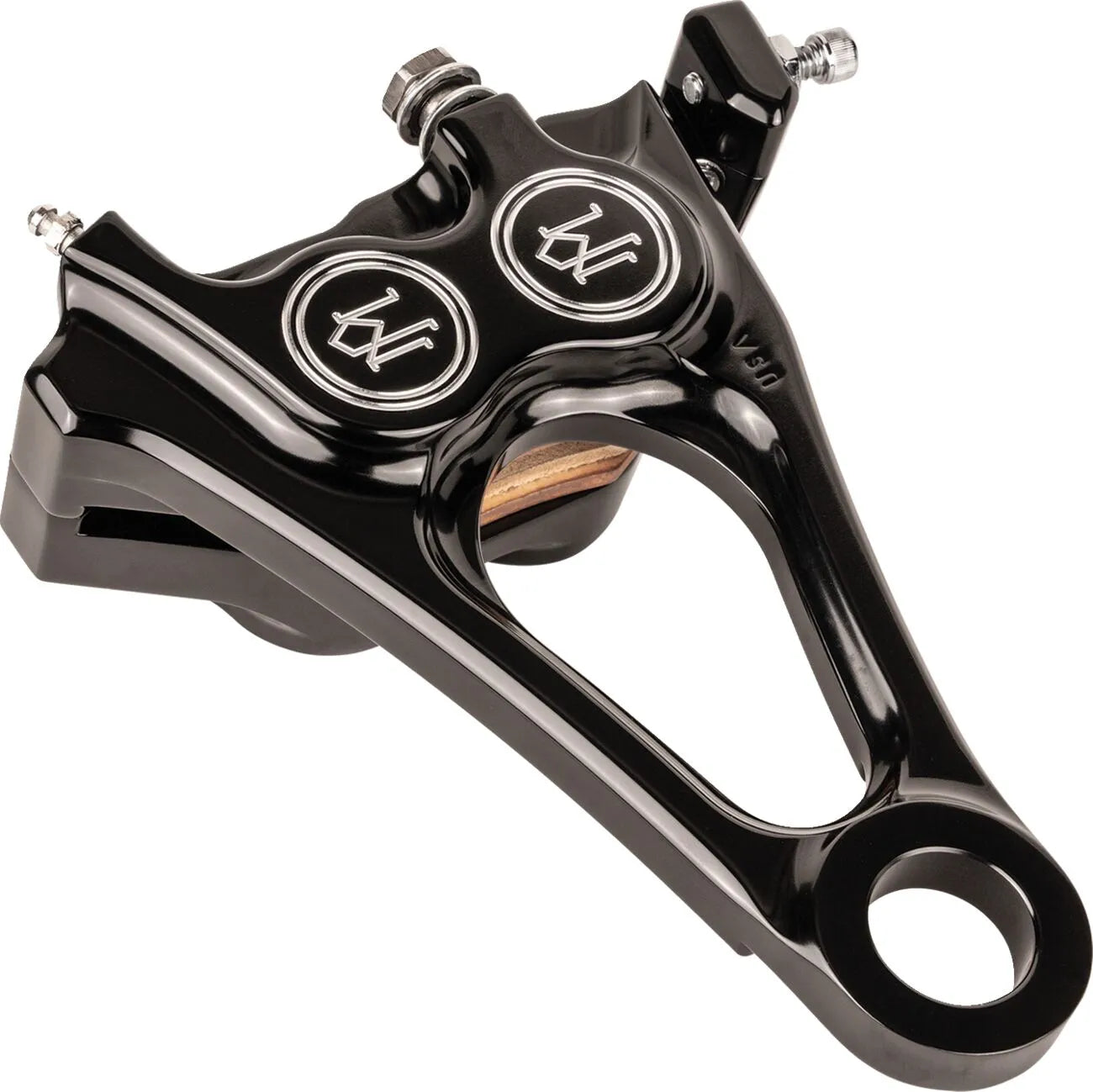 Performance Machine 4-piston Rear Brake Caliper For M8 Softail