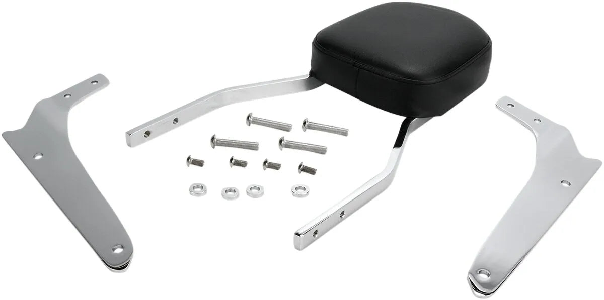 Cobra Square Sissy Bar Kit - Chrome Steel