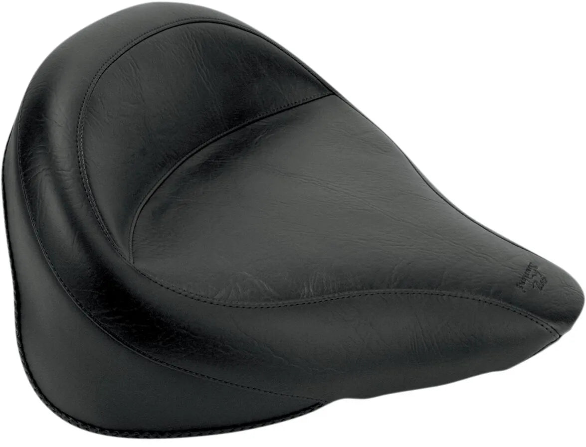 Mustang Wide Vintage Solo Seat - For Harley Davidson