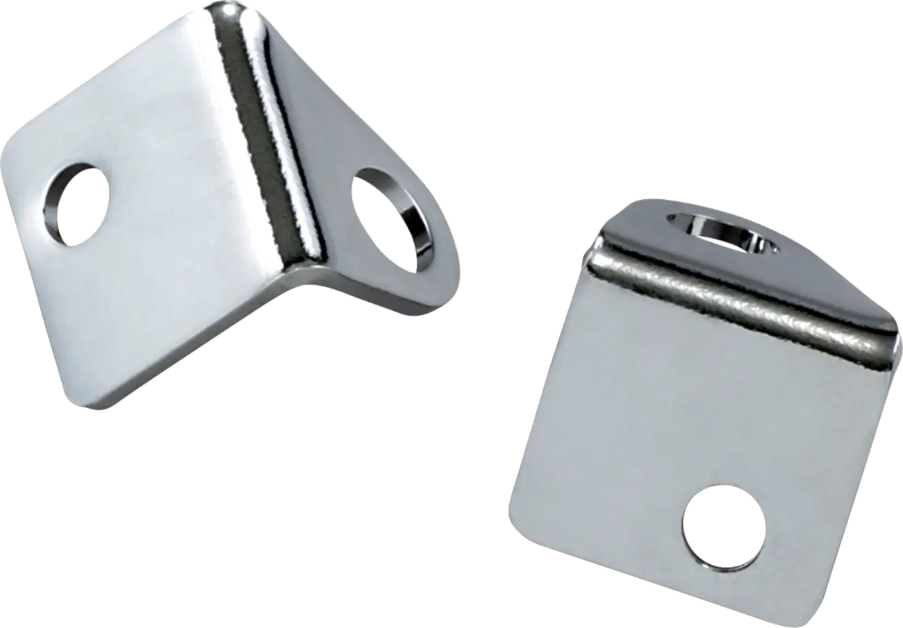 Cycle Visions Little Lite Brackets - Chrome