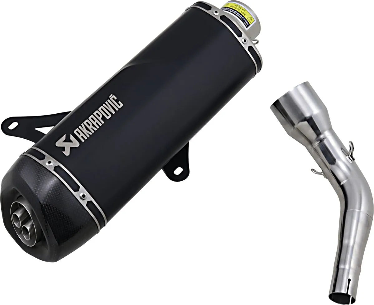 Akrapovic Stainless Steel Slip-on Muffler For Scooters