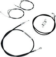 LA CHOPPERS Standard Vinyl Cable/Brake Line Kit for 12"-14" Ape