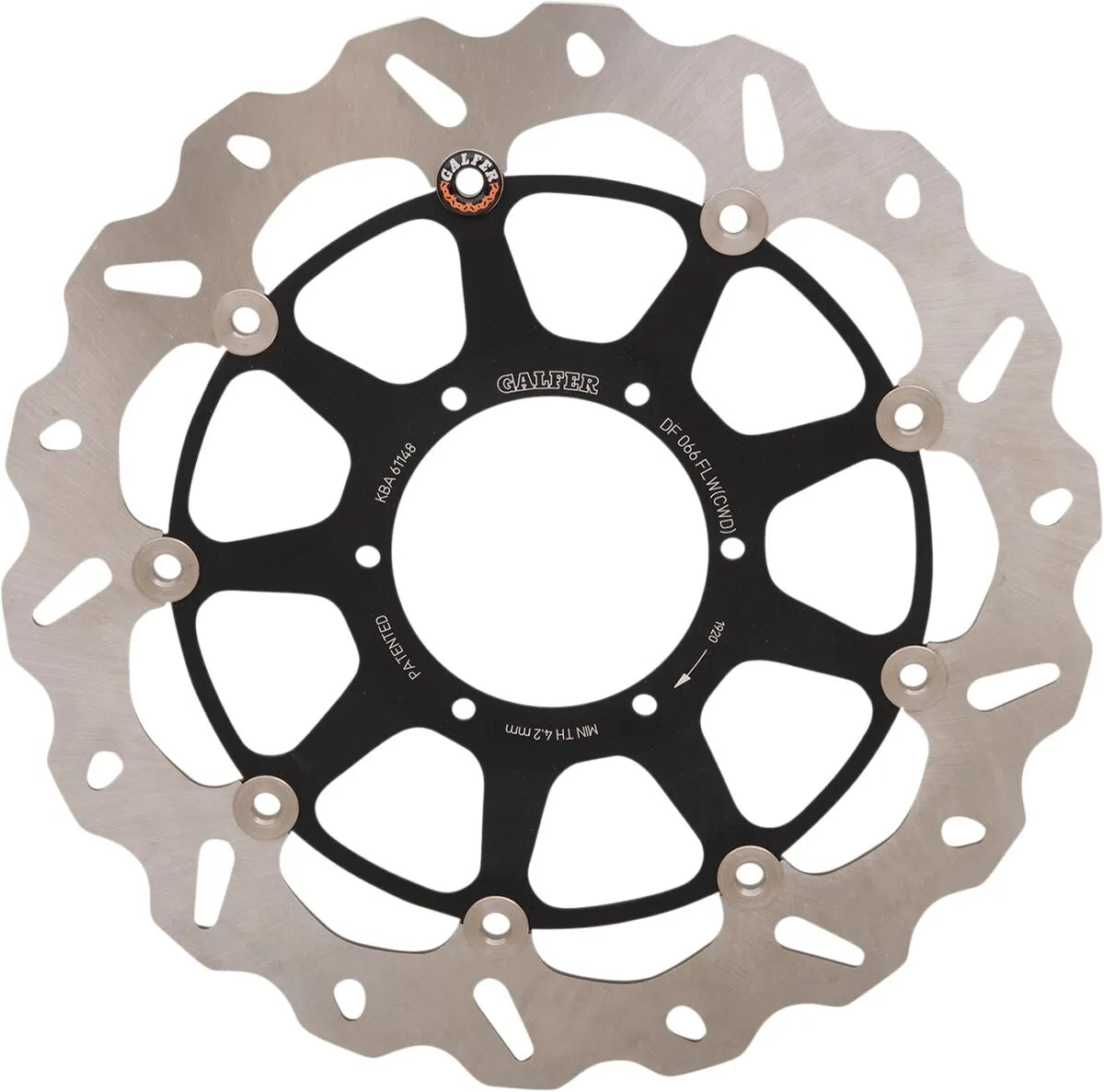 Galfer Brake Rotor For Motorcycle - High Carbon Stainless Steel
