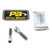 Pro Bolt Front Axle Pinch Bolt Kit - Titanium