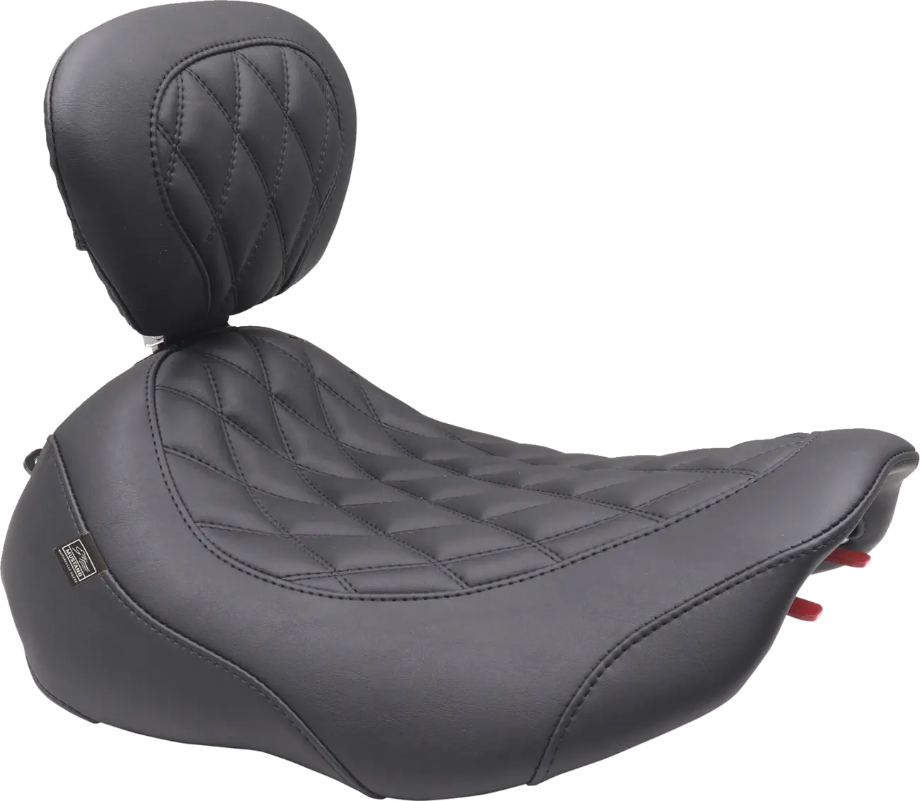 Mustang Wide Tripper Solo Seat - For Harley Davidson