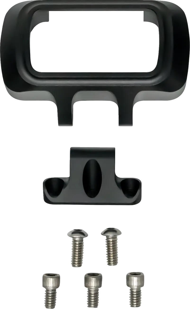 Kodlin USA Digital Gauge Bezel Kit Black for Ascent Pro Risers