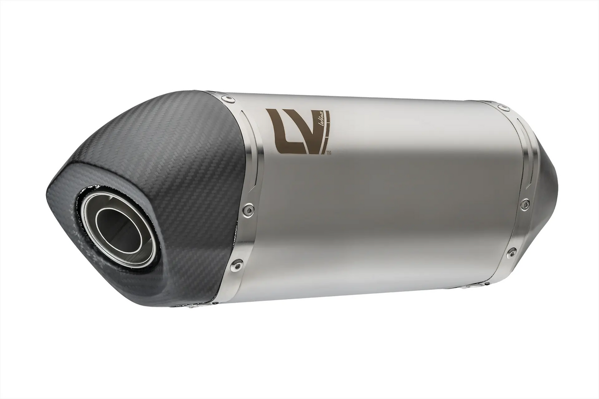 Leovince LV-14 Stainless Steel Slip-On Muffler for Zontes 368-G