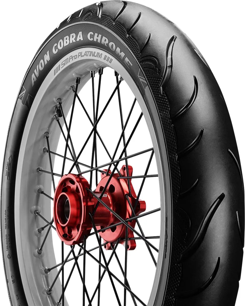 Avon Cobra Chrome Av91 Tire 120/70-21 Front