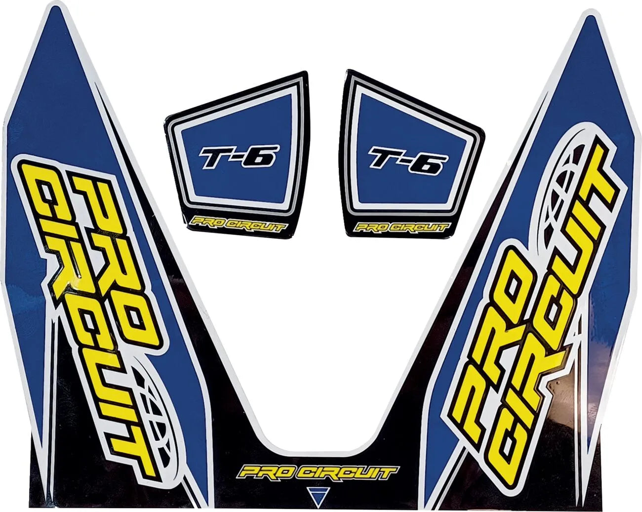 Pro Circuit T-6 Exhaust Decals - Replacement Pair