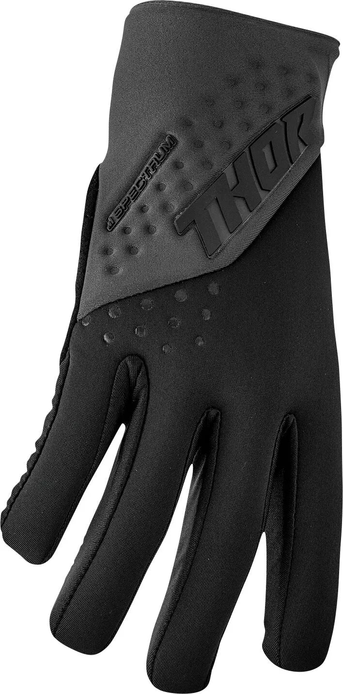 Thor Spectrum Cold Weather Mx Gloves - Black/Charcoal