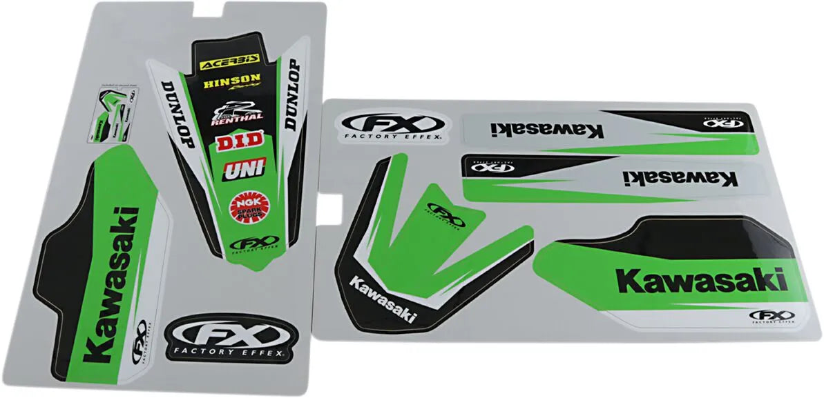 Factory Effex Trim Kit Graphics - Kawasaki