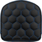 Saddlemen Roadsofa Sissy Bar Pad - Black/blue