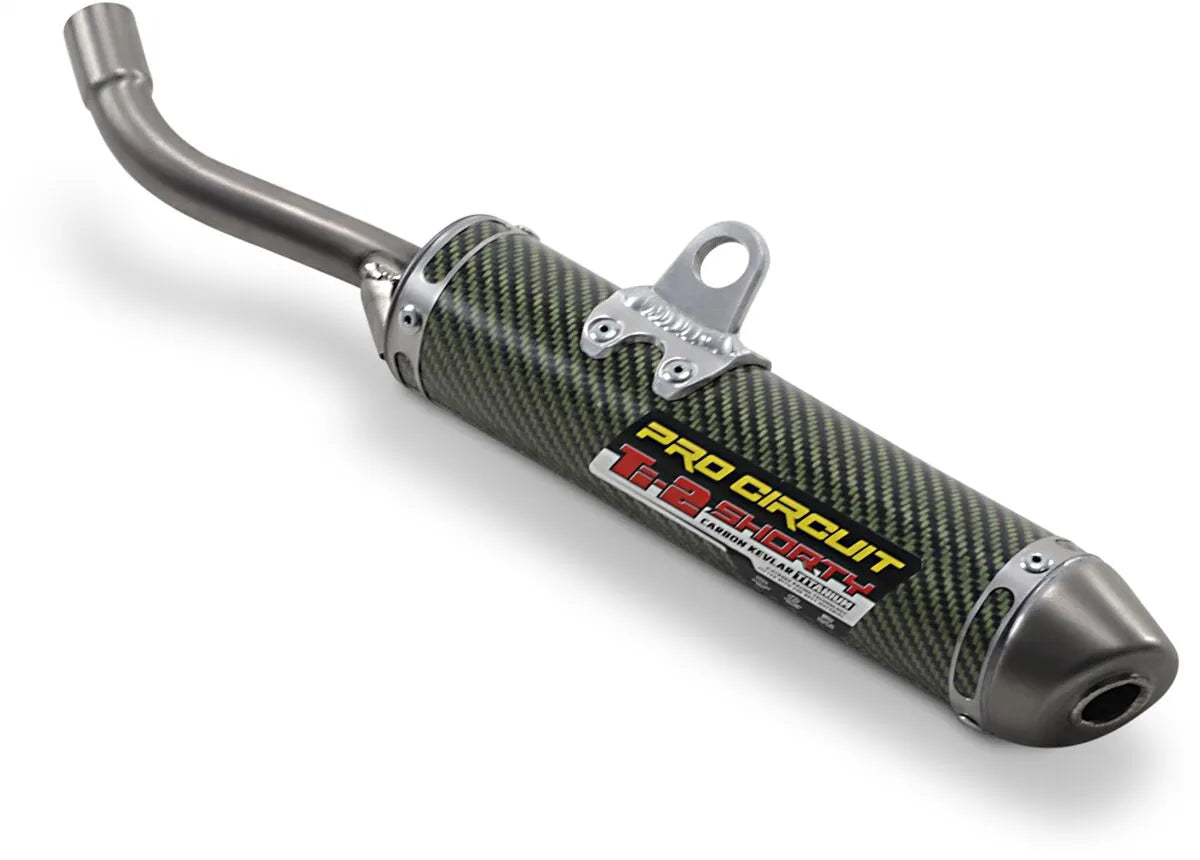 Pro Circuit Ti-2 Lyddæmper Titanium/Carbon Til Lukket Bane