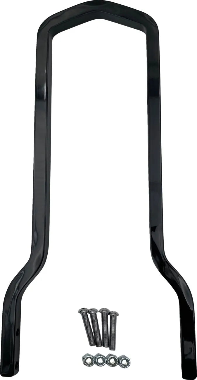 Drag Specialties Square Sissy Bar - Black