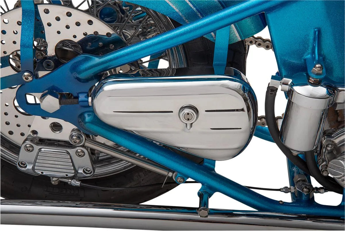 Drag Specialties Teardrop Right Side Toolbox Chrome