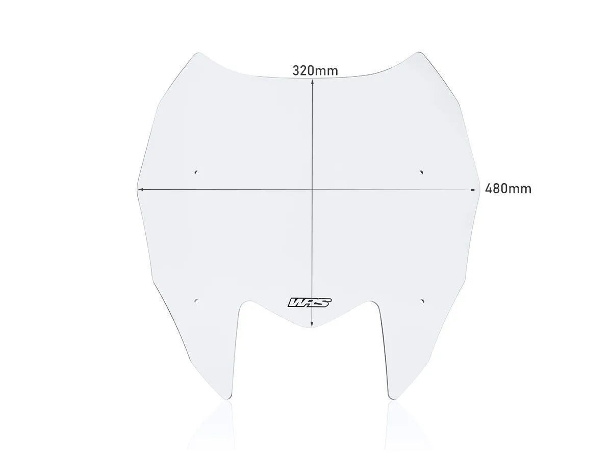 Wrs Scooter Windscreen - Enhanced Riding Comfort