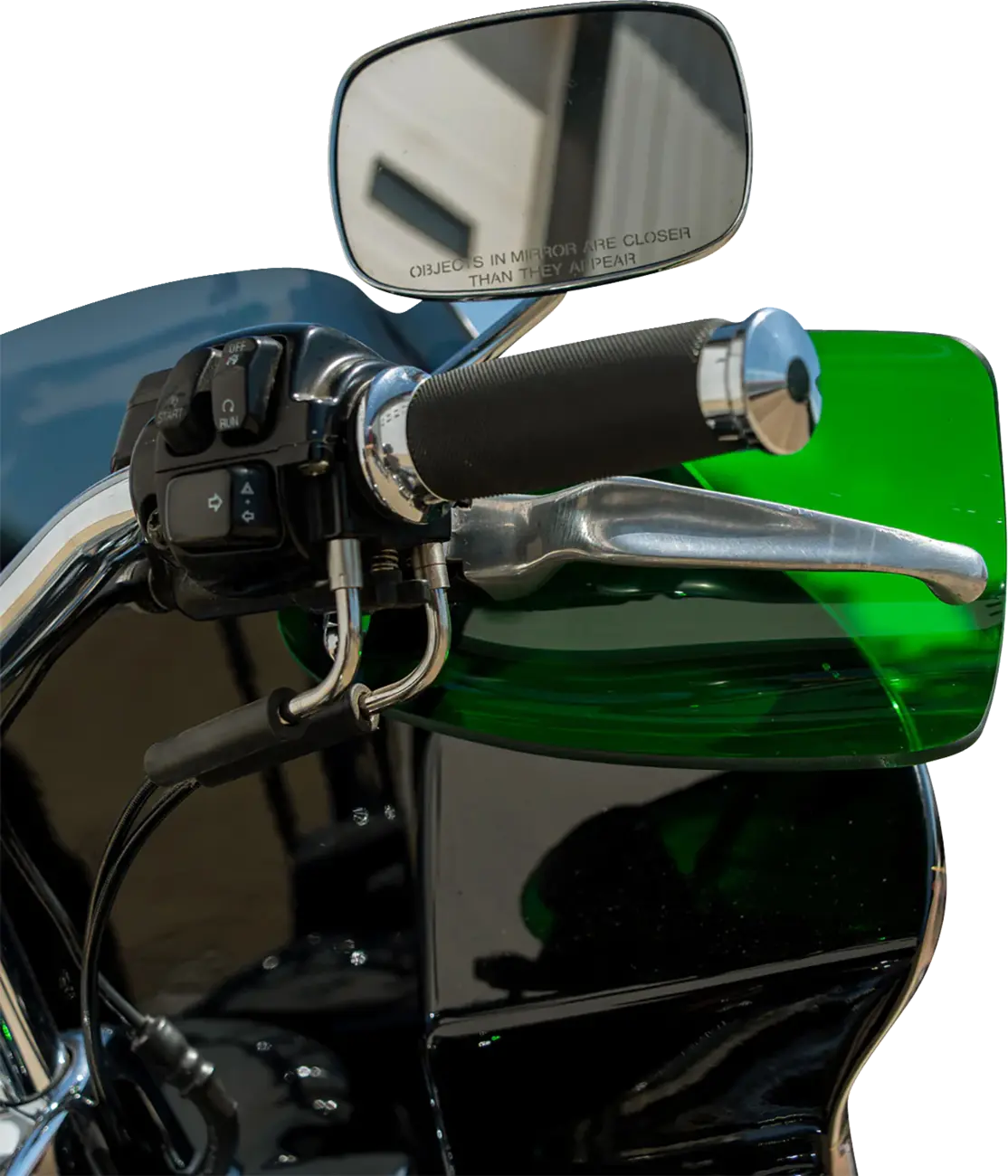 Klock Werks Flare Handguards - Green
