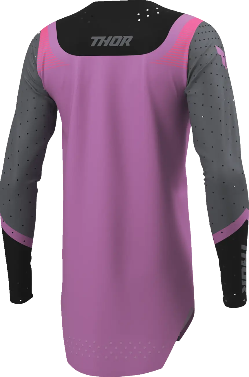 Thor Women's Sportmode Velocity Jersey - Black/Pink/Purple/Dark Gray