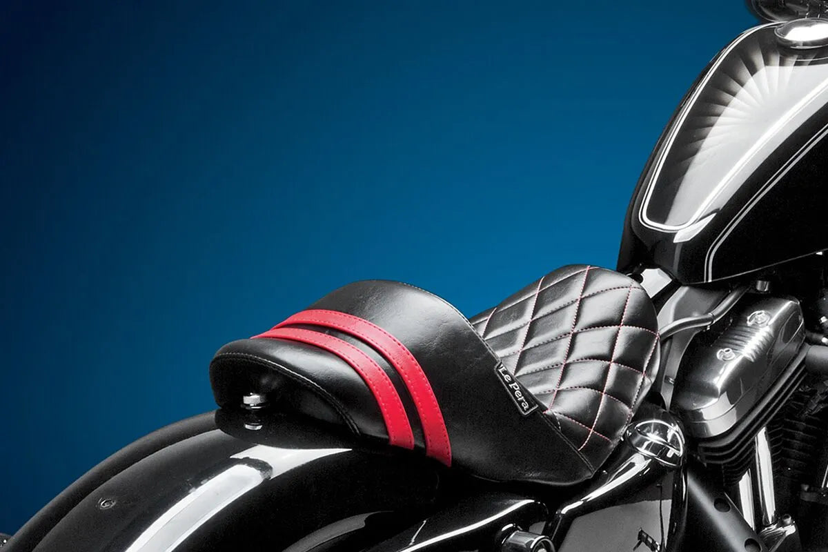 Le Pera Stubs Spoiler Seat - For Harley Davidson