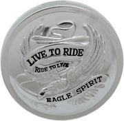 Drag Specialties "Live To Ride" Gas Cap