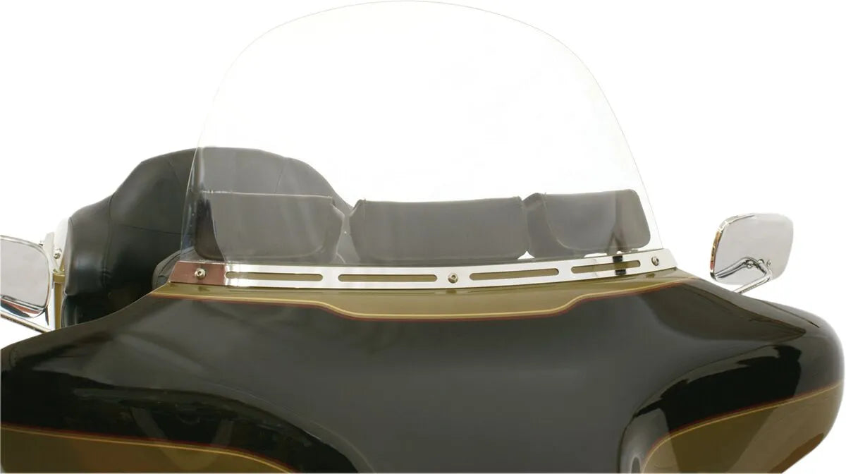 Rivco Windshield Trim - Stainless Steel Accent