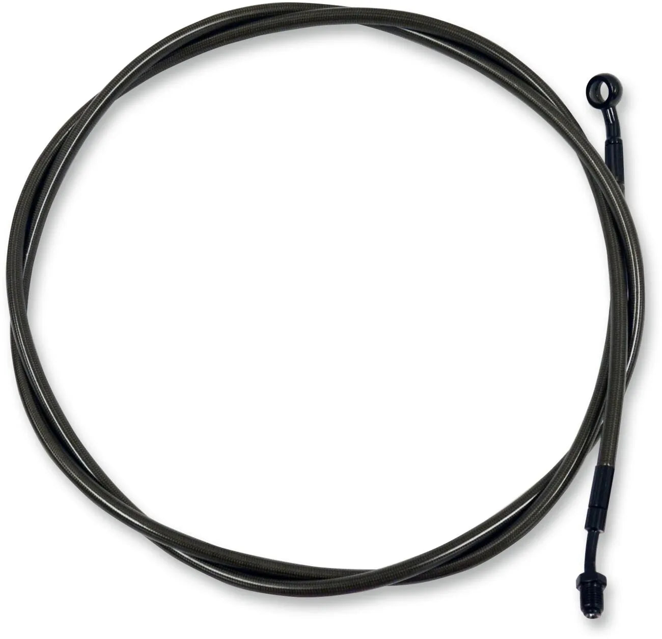 La Choppers Midnight Braided Clutch Cable for Ape Hangers