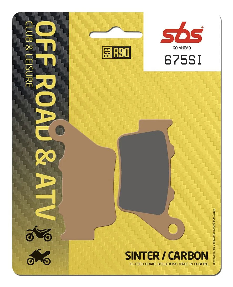 Sbs Si Offroad Sintrede Bremseklodser - Bag