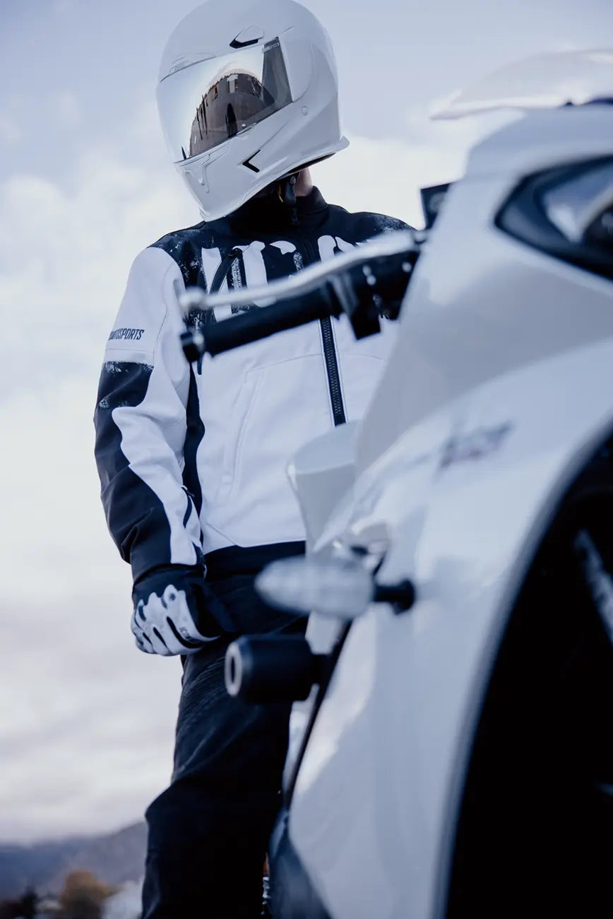 Icon Merc3 Anomaly Jacket - Black/White