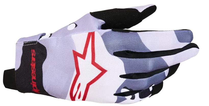 Alpinestars Youth Radar Gloves Gray/Lilac/Black