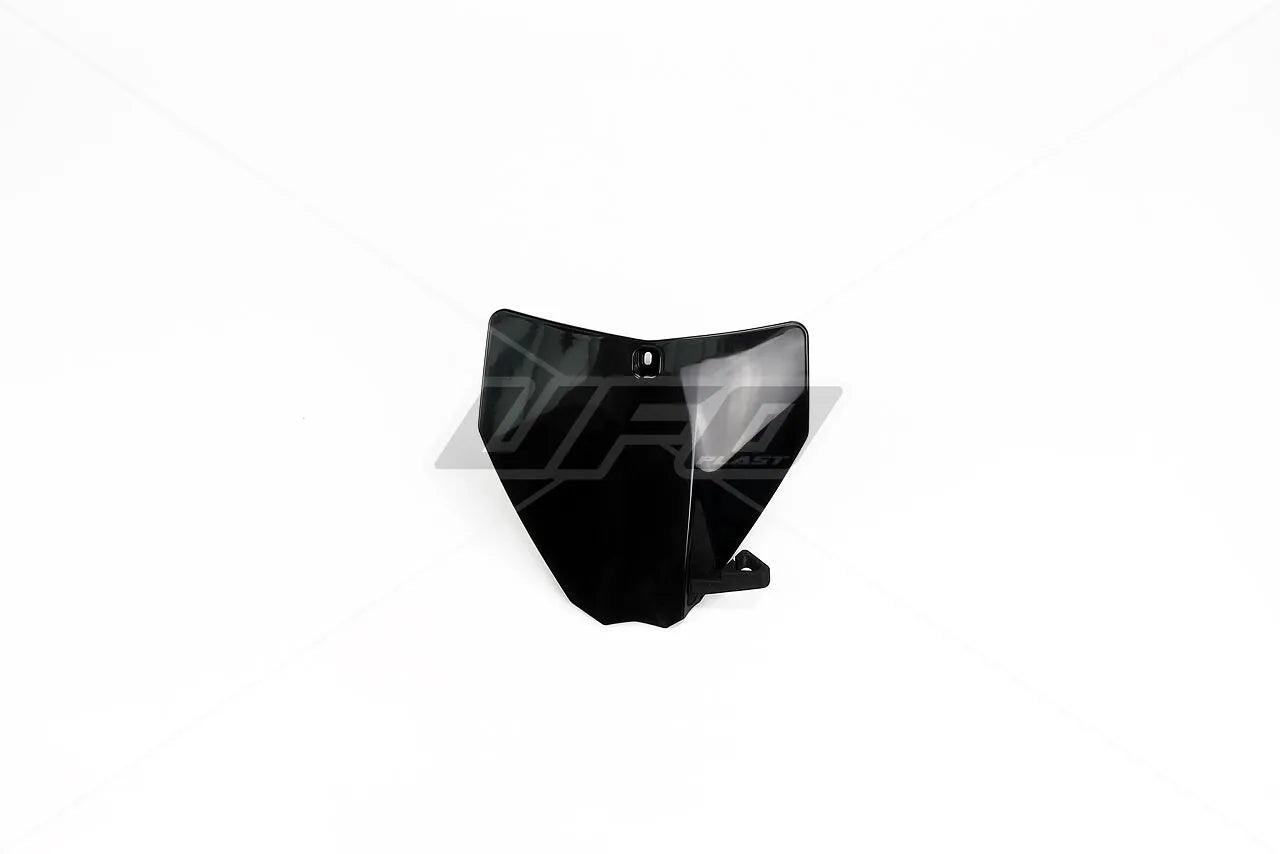 Ufo Front Number Plate For Husqvarna - Black