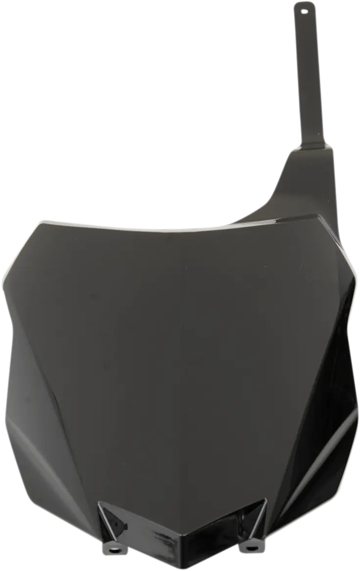 Ufo Front Number Plate Black