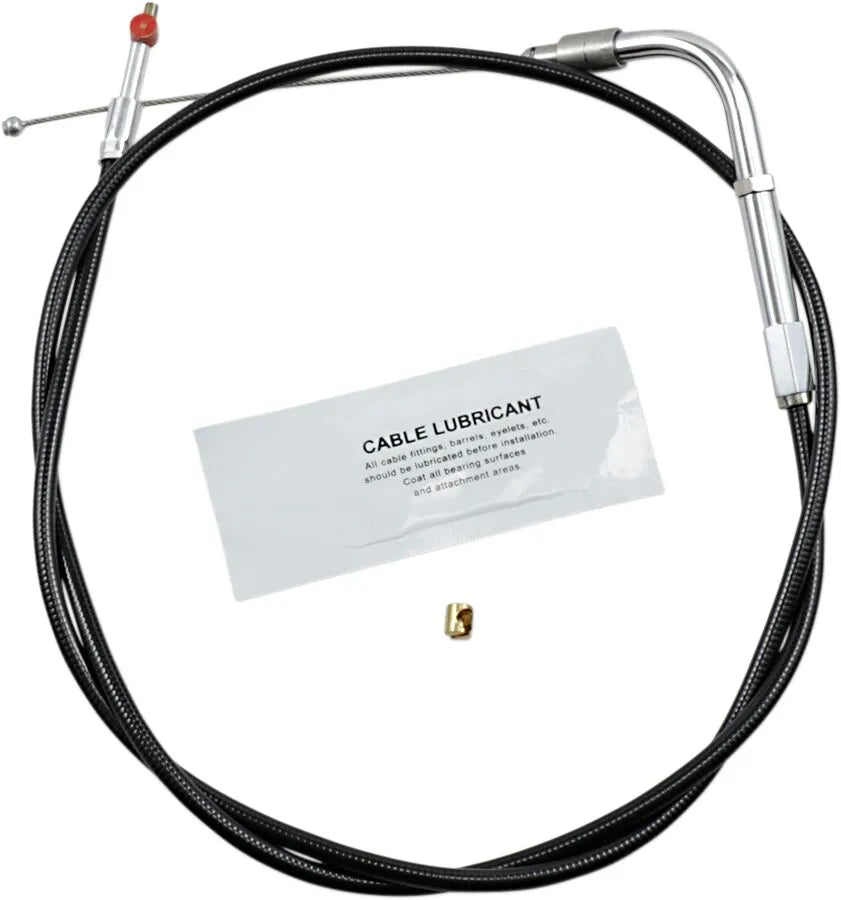 BARNETT Black Vinyl Throttle/Idle Cable 34" Housing