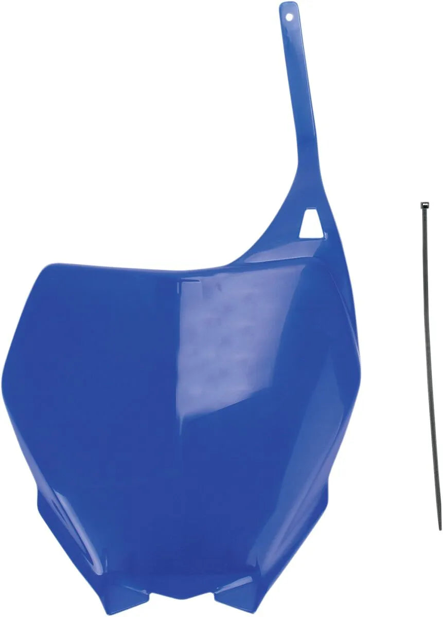 Ufo Replacement Front Number Plate Reflex Blue