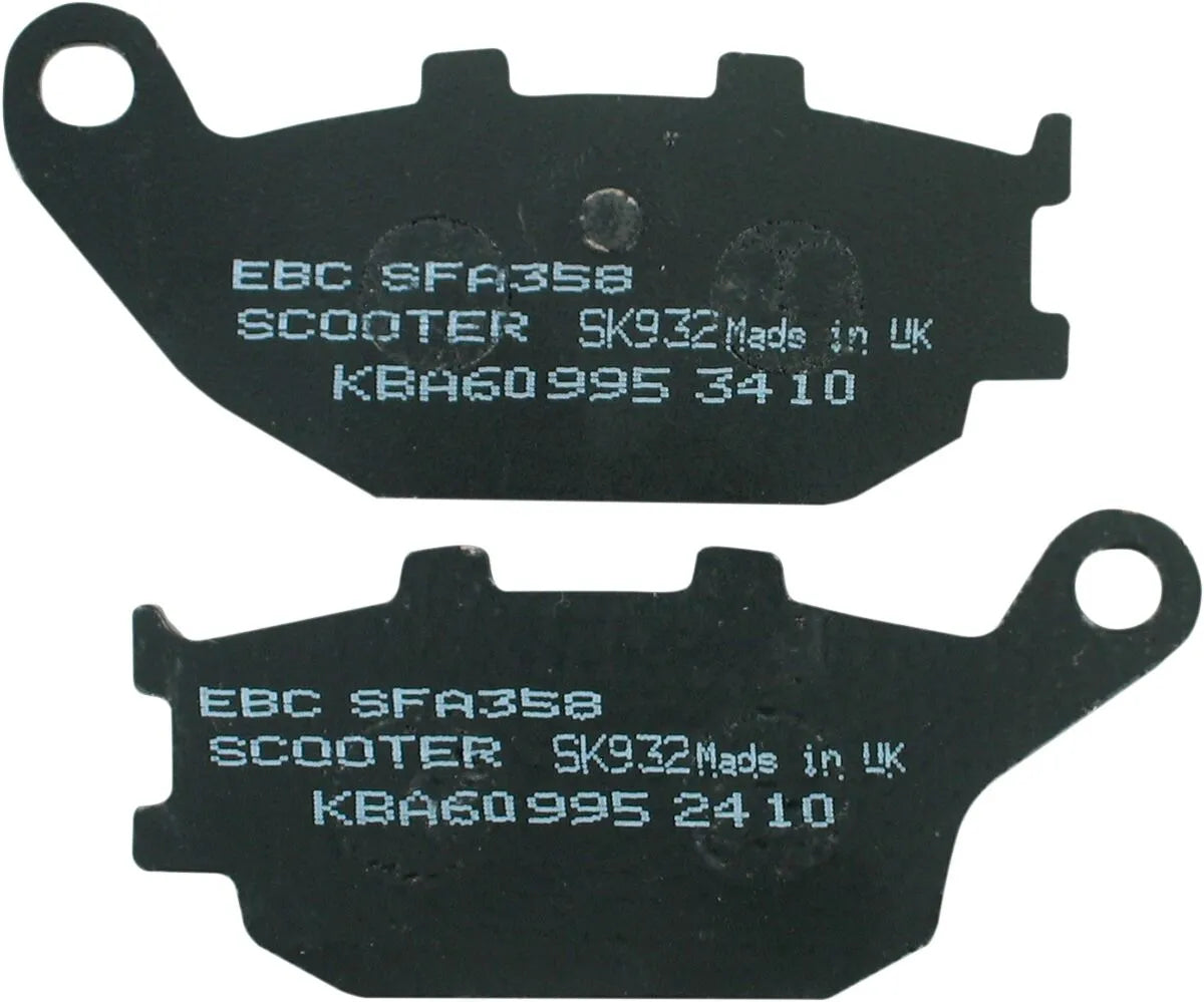 Ebc Sfa Scooter Bremseklodser - Forbedret bremsekraft - Bag