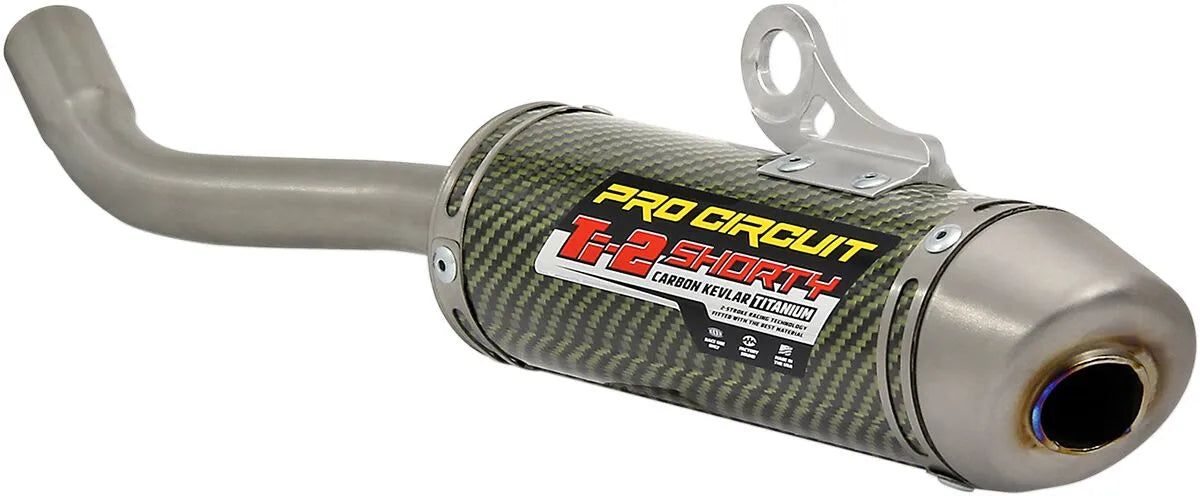 Pro Circuit Ti-2 Lyddæmper - Titanium & Carbon Fiber