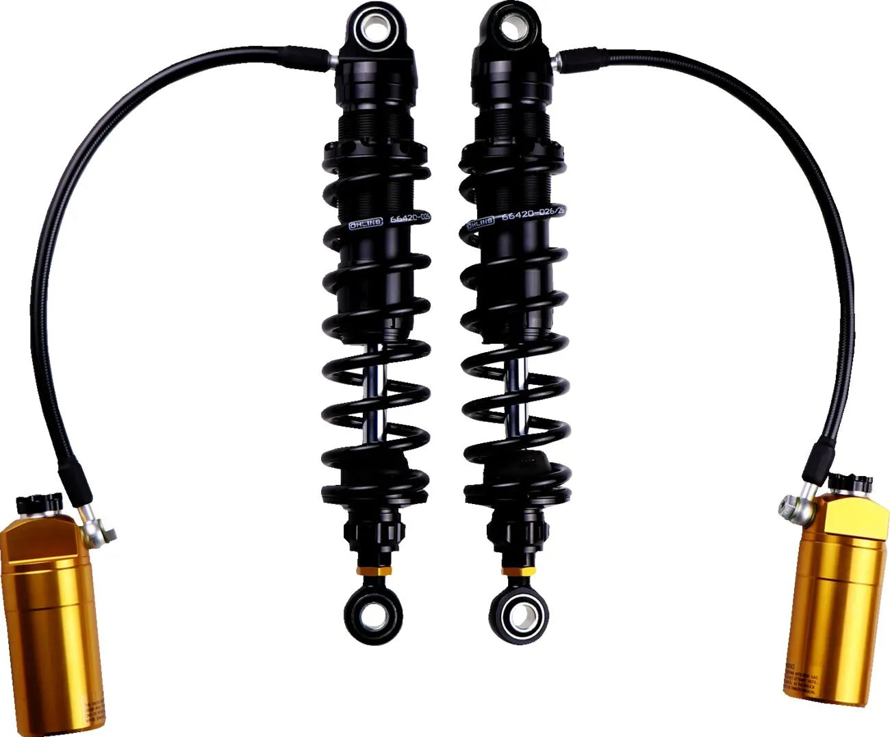 Ohlins Stx36 Blackline Shock Absorbers For Tour-pak Models