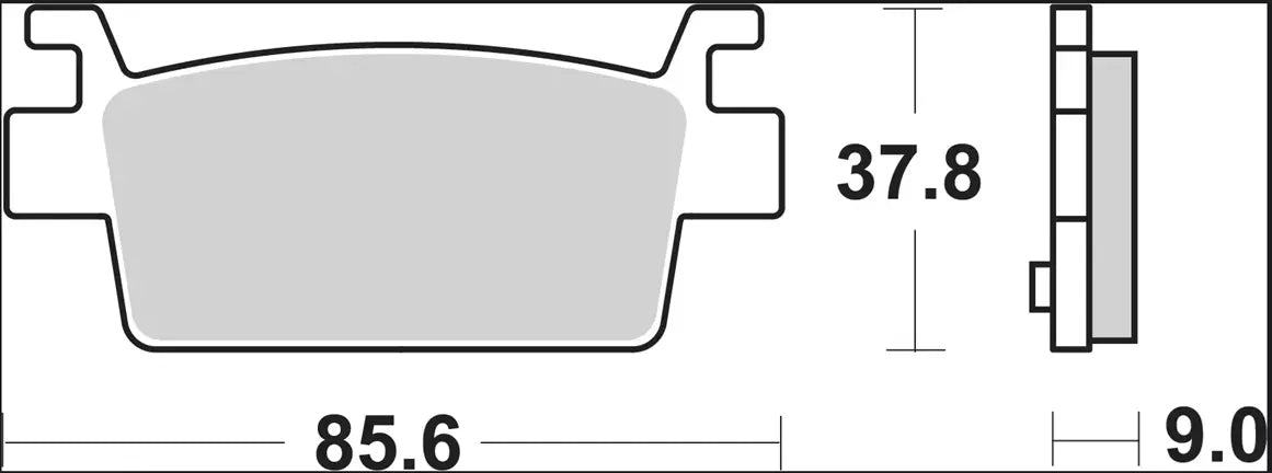 Brembo Prime Line Brake Pad Genuine Carbon Ceramic